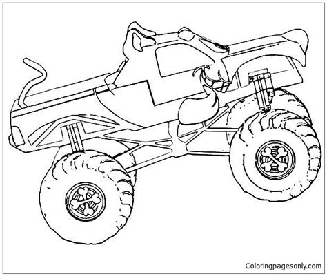 marvelous monster truck coloring pages monster truck coloring pages coloring pages  kids