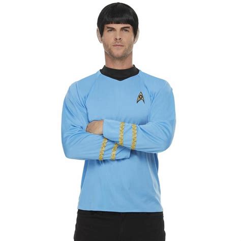 Erwachsene Herren Star Trek Mr Spock Kostüm Sci Fi Space Kostüm Outfit