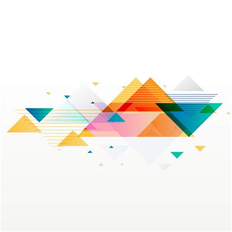Abstract Triangle Polygon Shape Background For Design Layout Book My