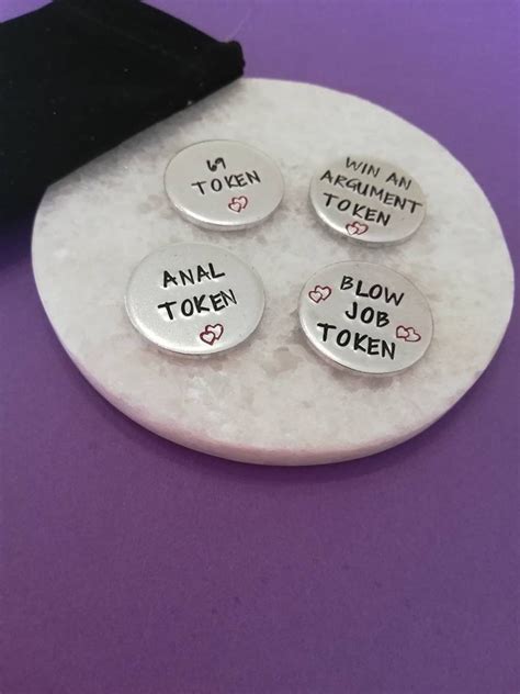 Love Tokens Sex Tokens Personalised In Any Way Bdsm Etsy
