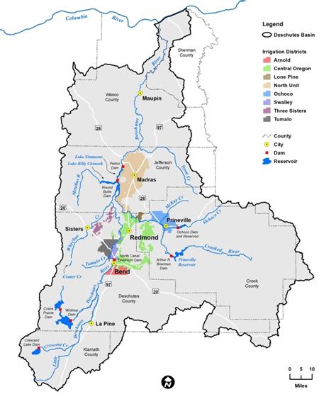 Figure 1 Plan Area Central Oregon Irrigation District