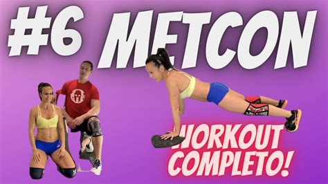 metcon crossfit workout completo 6 youtube