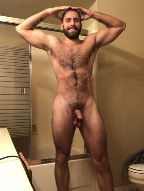 Naked Straight Guy Shows Off His Naked Hairy Body Out My Boyfriend