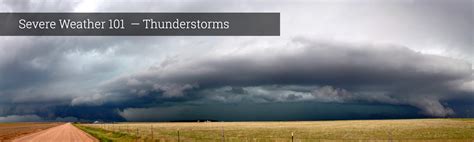 Severe Weather 101 Thunderstorm Types
