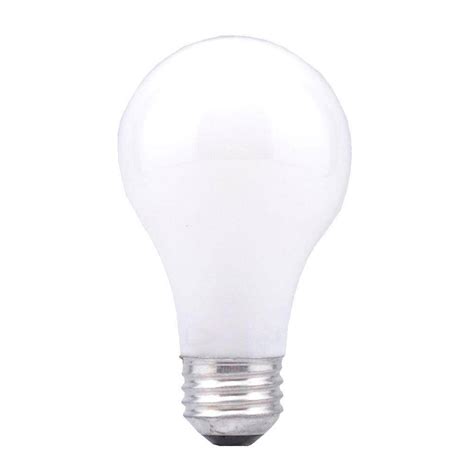 Sylvania 50 100 150 Watt Incandescent A21 Double Life 3 Way Light Bulb
