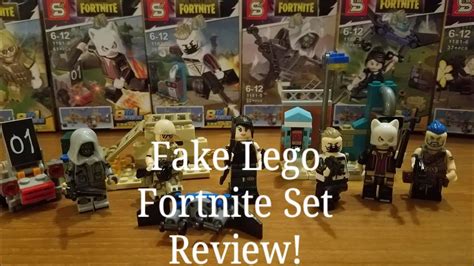 Fake Lego Fortnite Unbox And Review Youtube