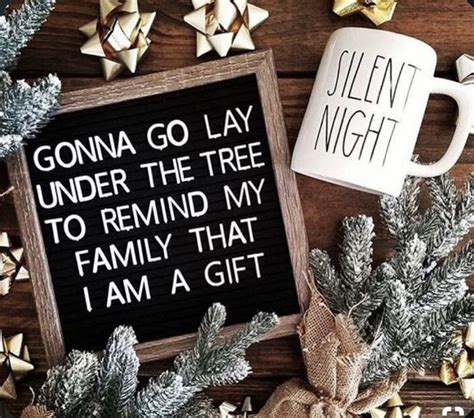Felt letter board with letters, 10x10 inch changeable letter boards + pre cut & sorted 725 white & gold letters, cursive style letters, big letters, letter organizer, wall & tabletop display. Funny Christmas quotes in 2021 | Christmas quotes funny ...