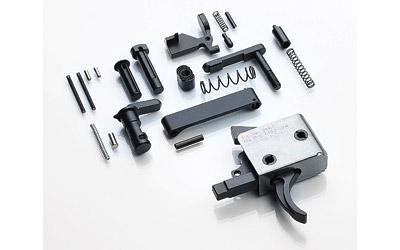 Cmc Ar Lower Assembly Kit Curved Black Label Tactical