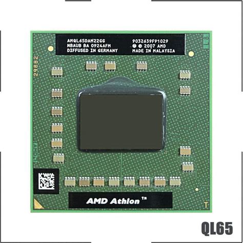 Amd Athlon 64 X2 Ql 65 Ql 65 Ql65 21 Ghz Dual Core Dual