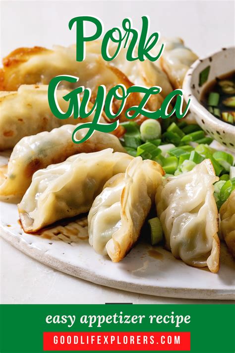 For pork, chicken or beef dumplings. Pork gyoza recipe with simple dipping sauce | Recipe in ...