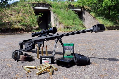 Barrett M95 Bolt Action Bullpup Rifle In Caliber 50 Bmg With The Big
