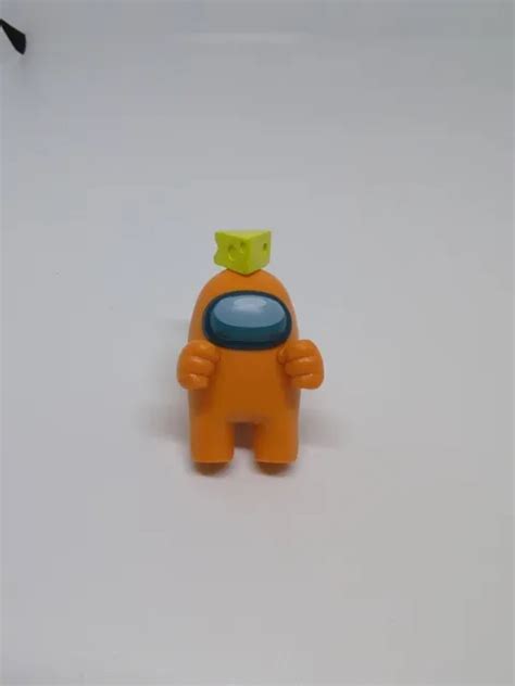 Among Us Blind Box 2 Cheese Orange Crewmate Mystery Mini Figure