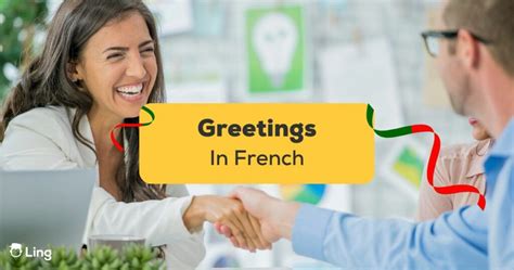 25 Best Greetings In French To Know Ling App
