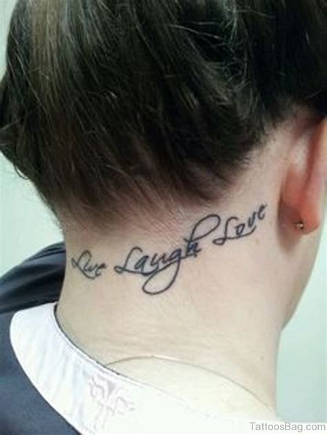 28 Lovable Love Tattoos On Neck Tattoo Designs