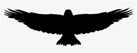 Flying Eagle Free Png Image Silhouette Of Eagle Flying Transparent