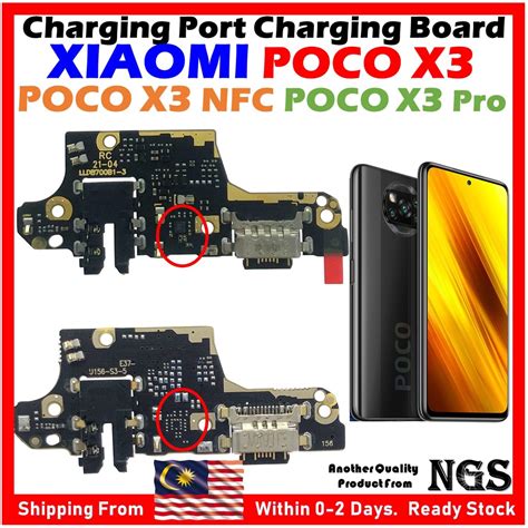 Ngs Original Charging Port Charging Board For Xiaomi Poco X3 Xiaomi Poco X3 Nfc Xiaomi Poco X3