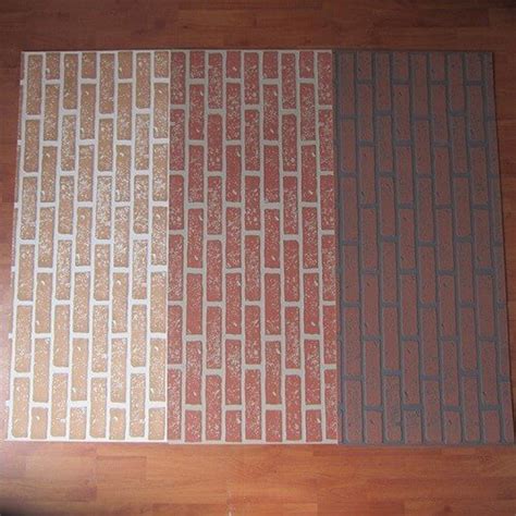 Embossed Hardboard Faux Brick Panelling 4x8 Ft Wall Panels