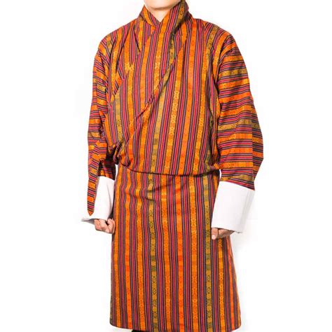 Traditional Bhutanese Gho National Dress Of Bhutan Bhutan Gho