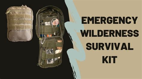 Emergency Wilderness Survival Kit Youtube