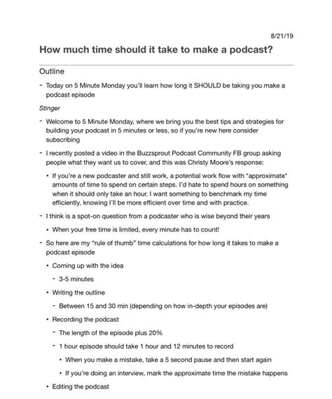 How to Write a Podcast Script: 3 Examples