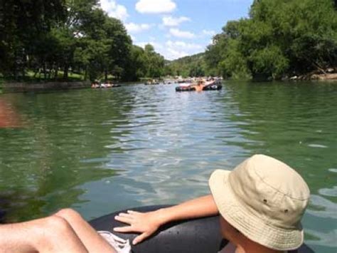 Tubing Down The Comal River