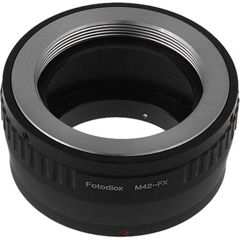 fotodiox mount adapter for m42 type 2 lens to m42 fxrf v2 bandh
