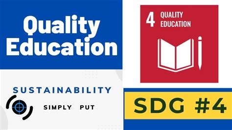 Sdg 4 Quality Education Sustainable Development Goals Youtube