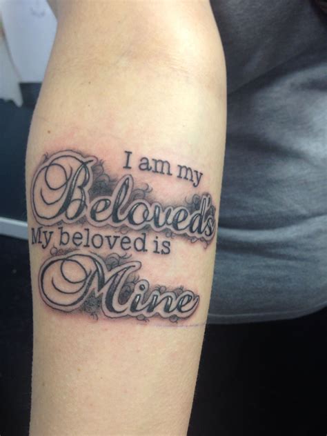 My Beloved Is Mine And I Am His Tattoo Hairsalonvanhoutenavecliftonnj