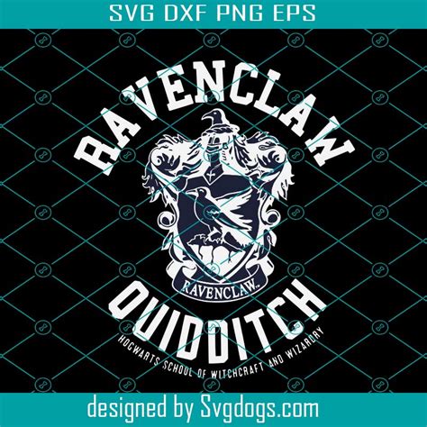 Ravenclaw Quidditch Svg Harry Potter Svg Quidditch Svg