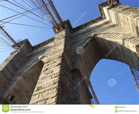 Brooklyn Bridge In Nyc Usa Stock Photo Image Of View Place 64834368