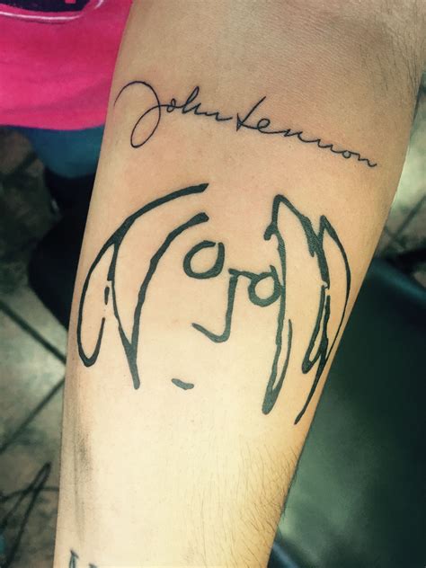John Lennon Tattoo Tattoos Tattoo Quotes Tattoo Drawings