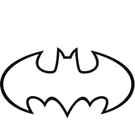 Batman Outline Svg