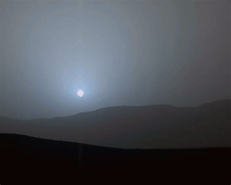 You Are There Sunset On Mars Science Wire Earthsky