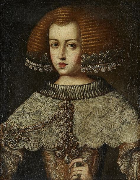 Spanish School 17th Century Portrait Of An Infanta Mutualart