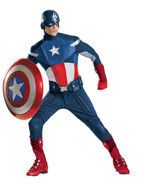 Men S Theatrical Captain America Costume Costumepub Com