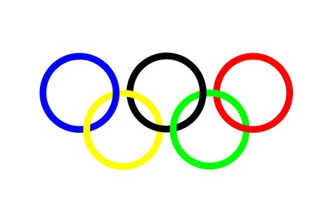 These five rings represent the five continents of the world: Olympic Rings Colours Meaning - ClipArt Best