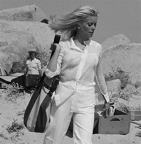 Catherine Deneuve On The Set Of Liza 1972 Colleen O Eris Flickr