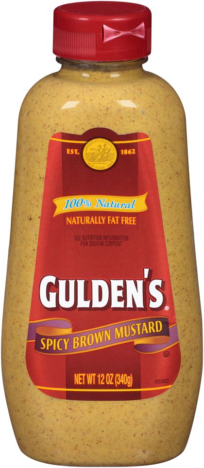 Goldens Spicy Brown Mustard 12 Oz Starfish Market