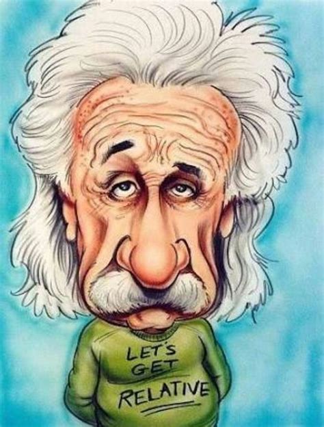 Albert Einstein Caricatura