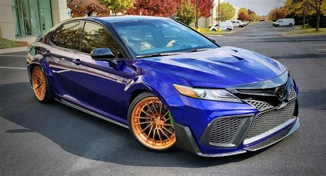 This Striking Toyota Camry V6 Xse Has A Custom 3d Printed Bodykit And A