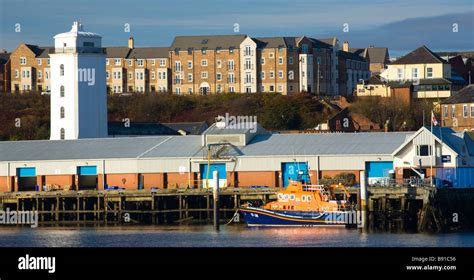 England Tyne Wear North Shields Tynemouth Rnli Station Located On The