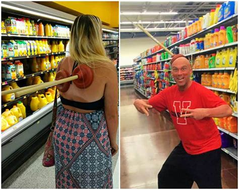 Here Are Some Of The Craziest Walmart Shoppers Absolutely Connected