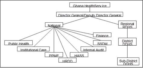Ghanas Health System Organogram The Negative Effects In Healthcare Delivery