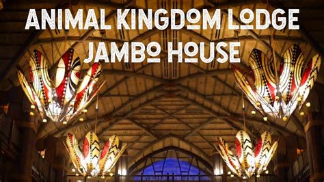 Disneys Animal Kingdom Lodge Jambo House Resort Review Youtube
