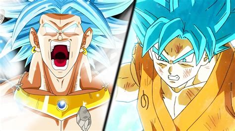 It looks more like if vegito when super saiyan 4 and dyed his hair blue. Goku Super Saiyan Blue Vs Broly God! DBZ "The Real 4D ...