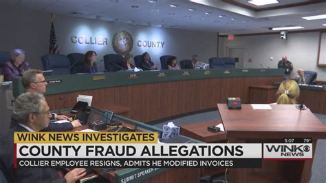 Collier County Employee Resigns Amid Fraud Investigation