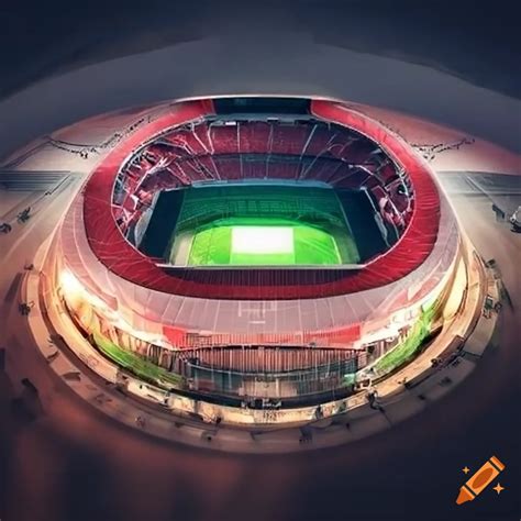 Futuristic Design Of Arsenal Stadium