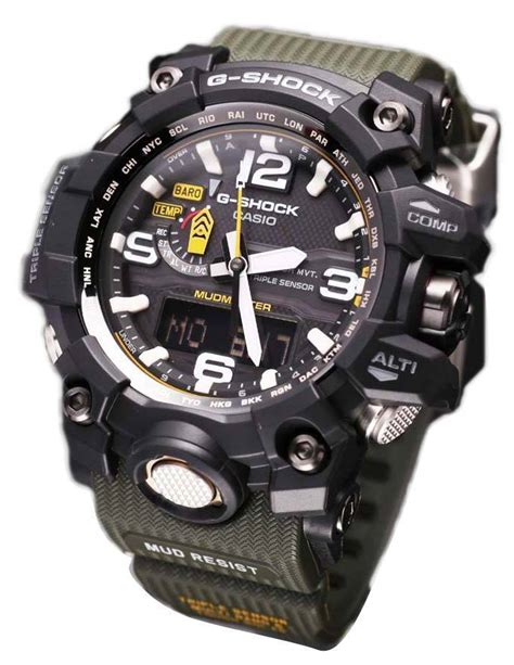 We'll review the issue and make a decision about a partial or a full refund. Casio G-Shock Mudmaster Triple Sensor Atomic GWG-1000-1A3 ...