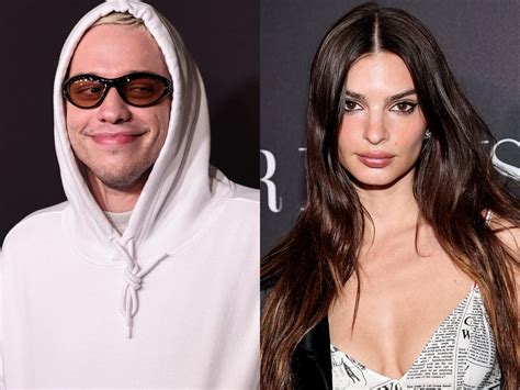 Pete Davidson And Emily Ratajkowski Are Reportedly Dating And The Model