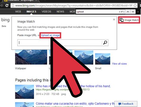 How To Do An Image Search On Bing Steps With Pictures